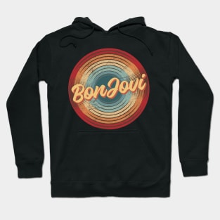 Bon Jovi Vintage Circle Hoodie